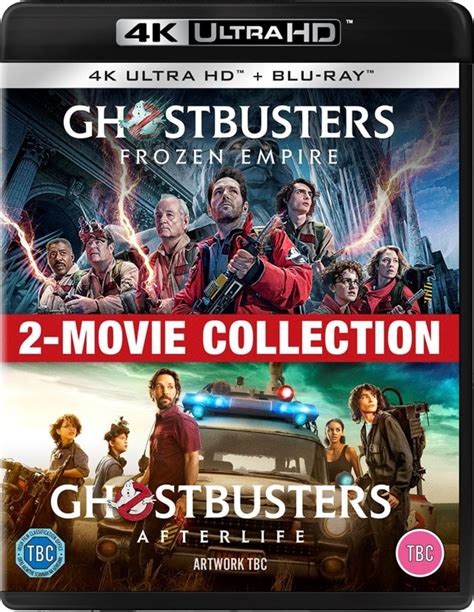 Ghostbusters Afterlife Frozen Empire 4K Ultra HD Blu Ray Free