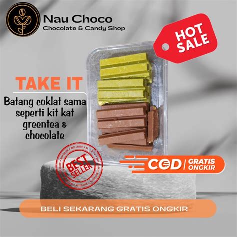 Jual COKLAT TAKE IT DELFI BOX COKLAT ISI WAFER SEPERTI KIT KAT KILOAN