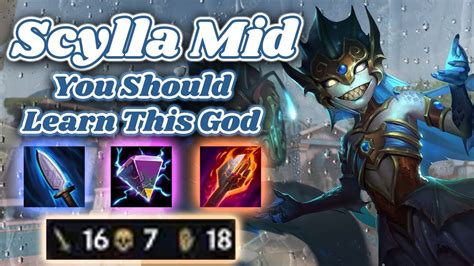 SCYLLA IS FREELO WITH THIS BUILD One Shot People With 1 Item Smite