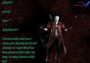 Dante Devil May Cry Quotes. QuotesGram