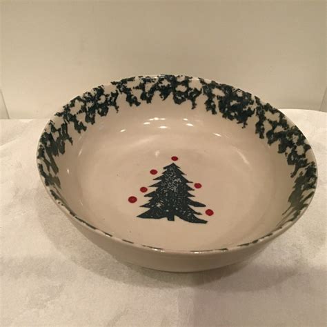 Winter Wonderland Christmas Cereal Bowl Tienshan Folk Craft Dish Ebay