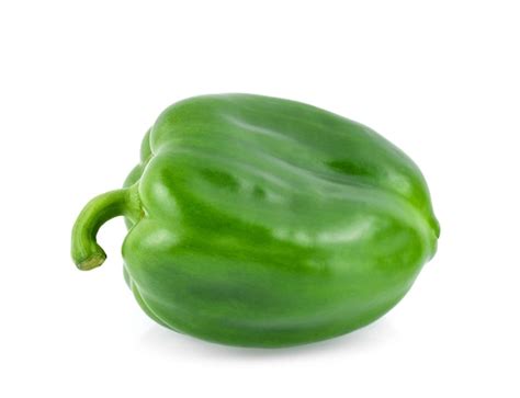 Premium Photo Green Peppers Isolated On White Background