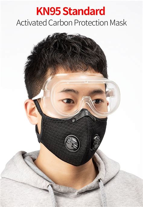 Kn95 Pm25 Face Mask With Activated Carbon Filter Way2mall