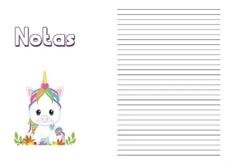 Agenda Imprimible Pdf Modelo Unicornio En Venta En Capital Federal