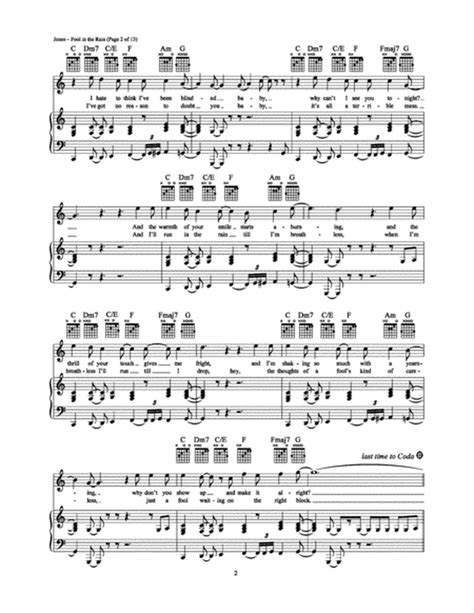 Fool In The Rain By Led Zeppelin Piano Vocal Guitar Digital Sheet