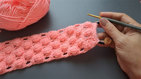 Very Pretty 💯👌 Easy Diy Crochet Headband With Bubble Stitch Youtube