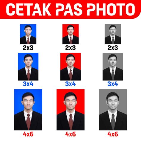 Macam Macam Ukuran Pas Foto Rapor Imagesee