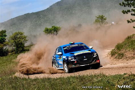 Zanin Mattia De Guio Elia Peugeot 208 Rally4 V Híd Rally Hungary 2024