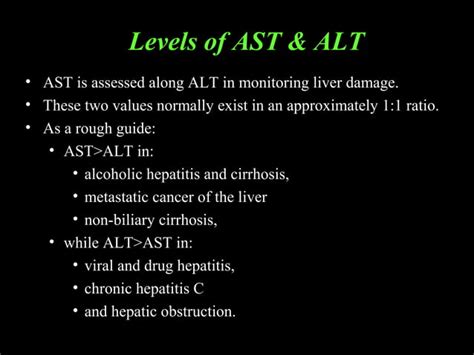 LIVER ENZYMES AST, ALT & ALP