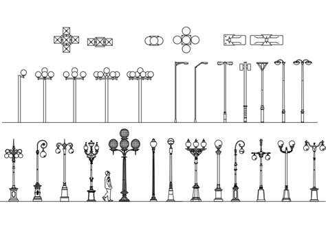 Postes De Luz En AutoCAD Descargar CAD Gratis 841 88 KB Bibliocad