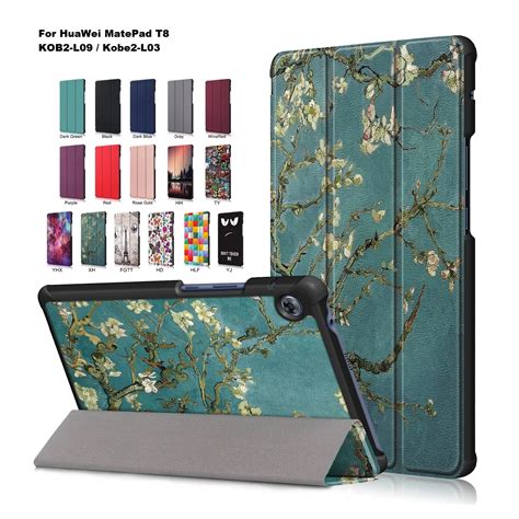 For Huawei Matepad T8 Case Flip Tablet Cover For Huawei T8 Kobe2 L09 Kobe2 L03 8 Tablet Cover