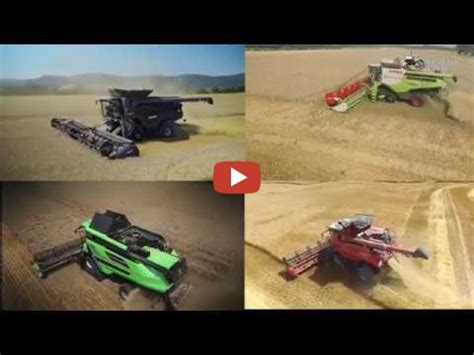 Biggest Combine Harvesters In The World John Deere S I Case Ih