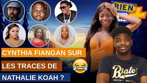 Cynthia Fiangan Sur Les Traces De Nathalie Koah Youtube