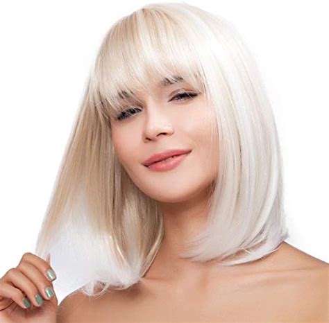 Best Short Platinum Blonde Wigs That Money Can Buy