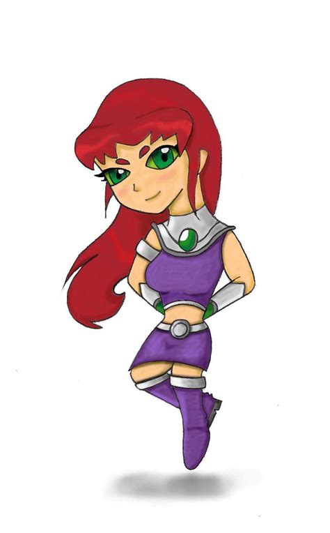 starfire chibi by TheMaskedMystery on DeviantArt