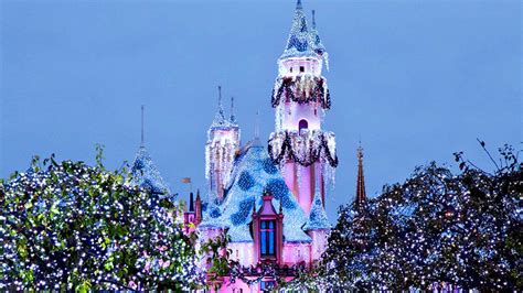 Disney Castle Winter Wallpapers - Top Free Disney Castle Winter ...