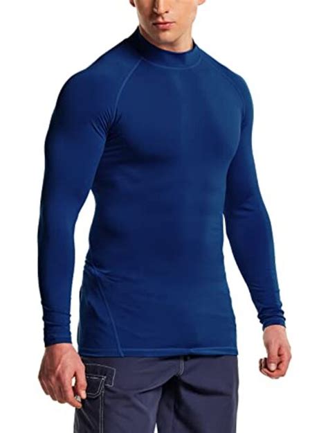 Buy Tsla Men S Upf Long Sleeve Rashguard Online Topofstyle