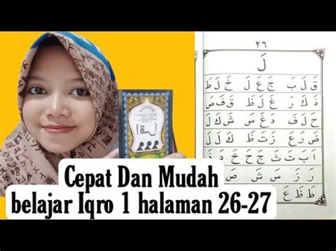 Belajar Membaca Iqro 1 Halaman 26 Dan 27 YouTube