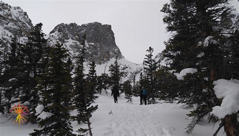 Emerald Lake Snowshoeing RMNP Photo Essay Three • Trail of Highways