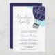 Adventure Awaits Hot Air Balloon Baby Shower Invitation Zazzle