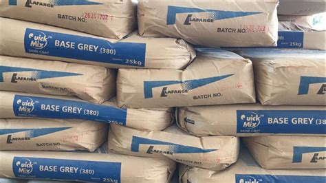 Lafarge Quick Mix Base Grey 380 Skim Coat Building Materials Online