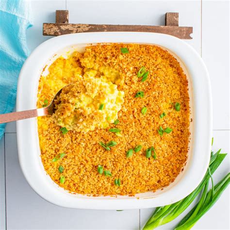 Scalloped Corn Casserole With Ritz Crackers Kitchen Divas