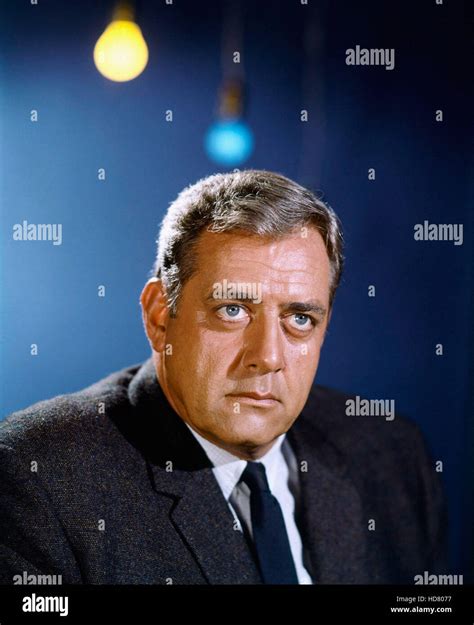 Ironside Raymond Burr 1967 75 Stock Photo Alamy