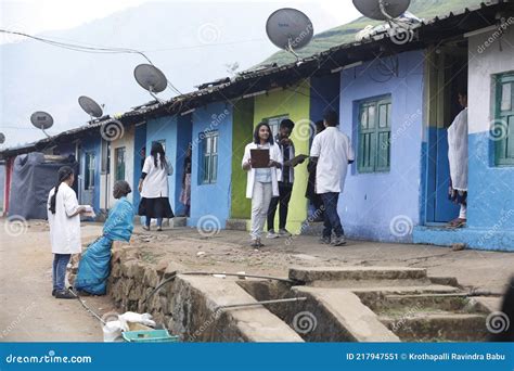 Free Medical Camp In Rural Area India Editorial Photo Image Of