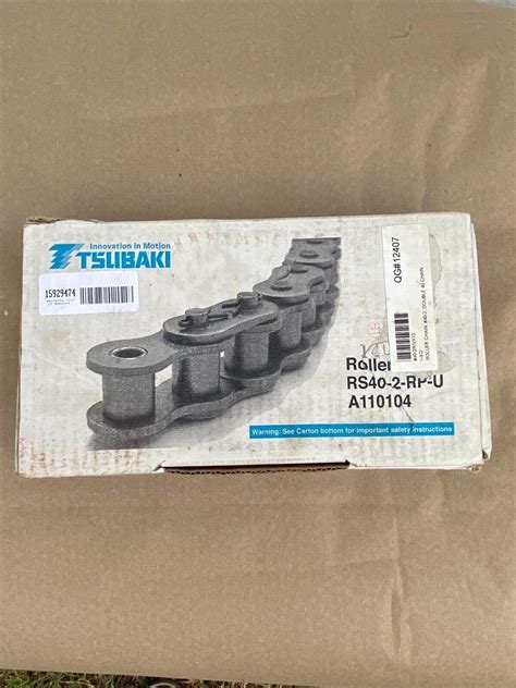 Tsubaki Double Strand Roller Chain Rs Rp U Links A Ebay