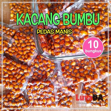 Jual Kacang Bumbu Pedas Manis Bungkus Shopee Indonesia