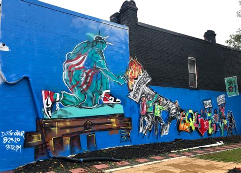 New Hyattsville Mural Promotes Reparations Over Slavery