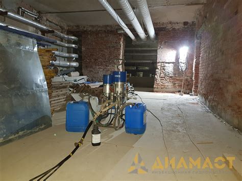 Инъекционная гидроизоляция: Порядок проведения работ