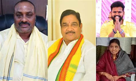 Four Senior Tdp Leaders From Srikakulam Secure Elevation