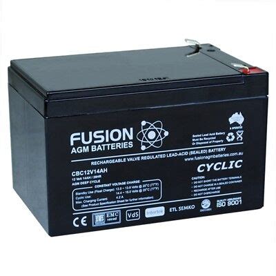 Brand NEW 12V 14AH Sealed Lead Acid Battery AGM 4 UPS Solar Power