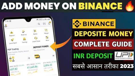 How To Deposit Money In Binance 2023 Binance INR Deposite Binance