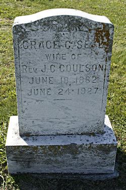 Grace E Sell Coulson M Morial Find A Grave