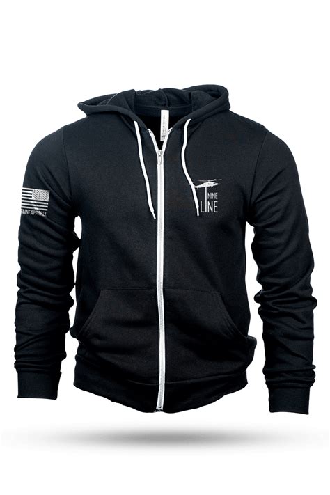 Men's Full-Zip Hoodie Don't Tread on Me – Nine Line Apparel