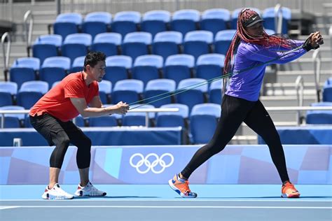 Osaka Naomi Attends Training Session Prior To Tokyo Olympics Xinhua