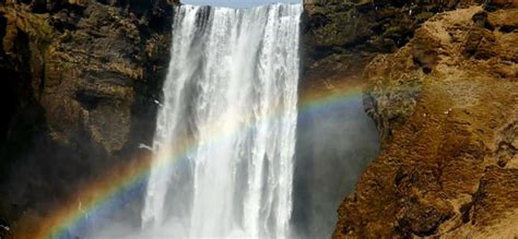 skogafoss iceland : r/Rainbow