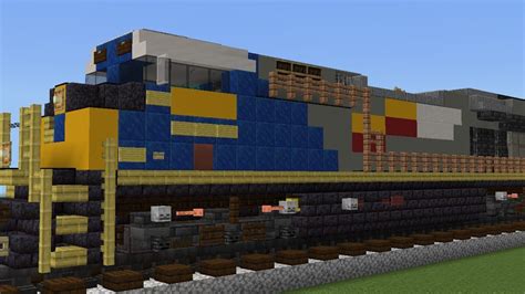 Minecraft Csx Seaboard System Heritage Unit Time Lapse Youtube