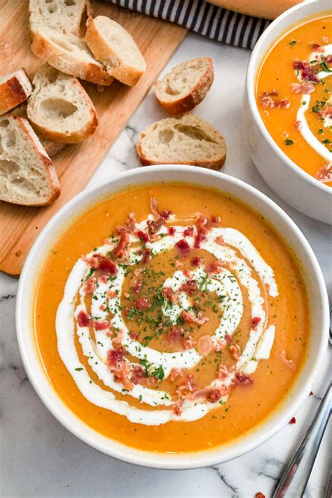 Instant Pot Butternut Squash Soup | Modernmealmakeover.com