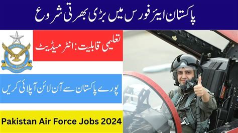 Pakistan Air Force Jobs For Commissioned Officers