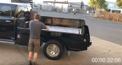 Modular Truck Beds — Sherptek Custom Gear Hauling Solutions Flatbeds