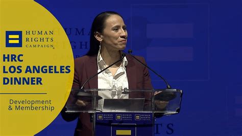 U.S. Congresswoman Sharice Davids (D-KS) Speaks at 2022 HRC LA Dinner ...