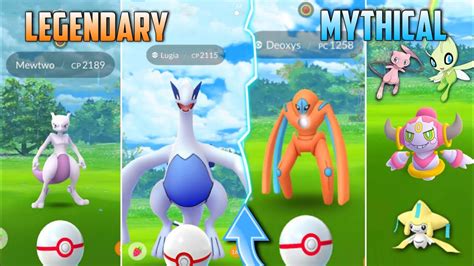 Legendary Vs Mythical Pokemons Difference Between Legendary