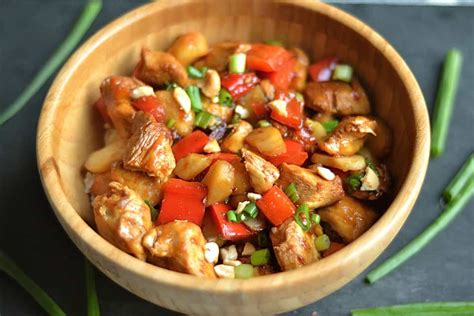 Slow Cooker Kung Pao Chicken Wholesomelicious