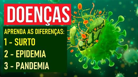 Doen As Virais Surto Epidemia E Pandemia Veja As Diferen As No