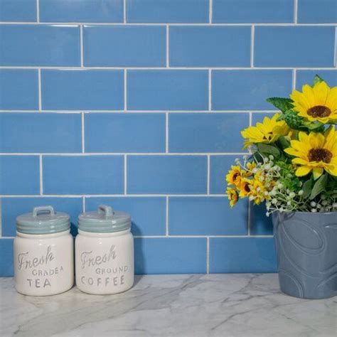 EliteTile Prospect 3 X 6 Ceramic Subway Tile In Blue Wayfair