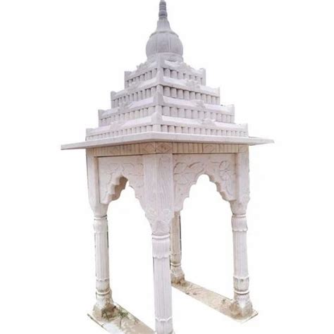 Antique White Marble Temple Design Parchin Kari Size X Cm At