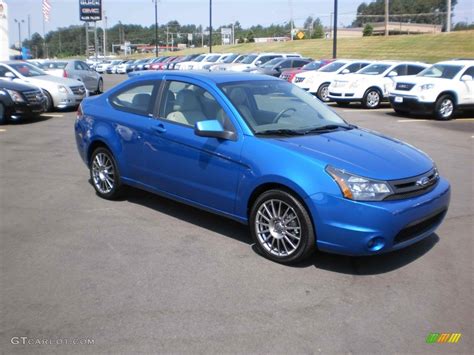 Blue Flame Metallic 2010 Ford Focus Ses Coupe Exterior Photo 50554957